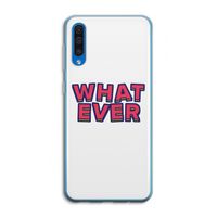 Whatever: Samsung Galaxy A50 Transparant Hoesje