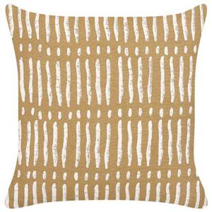 Beliani - SALIX - Sierkussen - Beige - 45 x 45 cm - Katoen