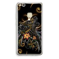 Huilende Wolf: Huawei Ascend P10 Lite Transparant Hoesje