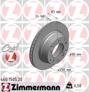 Remschijf Coat Z 460150520