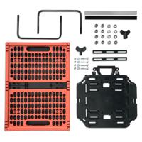 Plates 4 Bikes Travel set: vouwkrat + multi-plaat + tassenbeugels