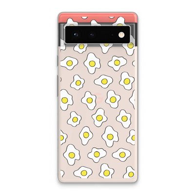 Spiegeleitjes: Google Pixel 6 Transparant Hoesje