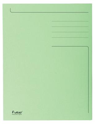Exacompta dossiermap Foldyne ft 23,7 x 34,7 cm (voor ft folio), lichtgroen, doos van 50 stuks