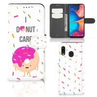 Samsung Galaxy A30 | Book Cover | Donut Roze