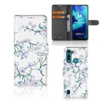 Motorola G8 Power Lite Uniek Hoesje Blossom White
