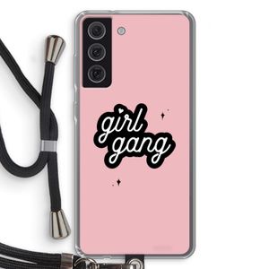 Girl Gang: Samsung Galaxy S21 FE Transparant Hoesje met koord