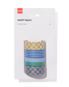 HEMA Washi Tape - 4 Stuks