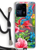 Papegaaien: Xiaomi Mi Mix 4 Transparant Hoesje met koord
