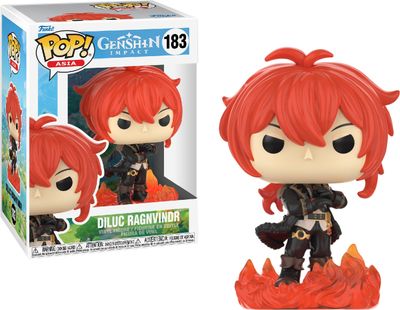 Genshin Impact Funko Pop Vinyl: Diluc Ragnvindr