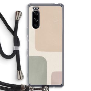 Geo #7: Sony Xperia 5 Transparant Hoesje met koord