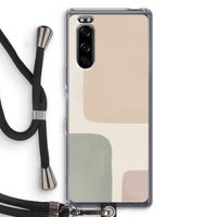 Geo #7: Sony Xperia 5 Transparant Hoesje met koord