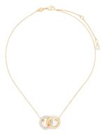 Swarovski collier Dextera serti de cristaux - Or - thumbnail