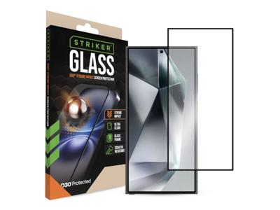 Striker Striker D3O Xtreme Impact Glass Screen Protector - Black Frame - Samsung Galaxy S24 Ultra 5G