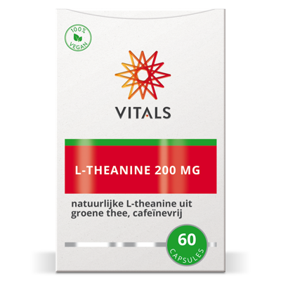 Vitals L-Theanine 200mg Capsules