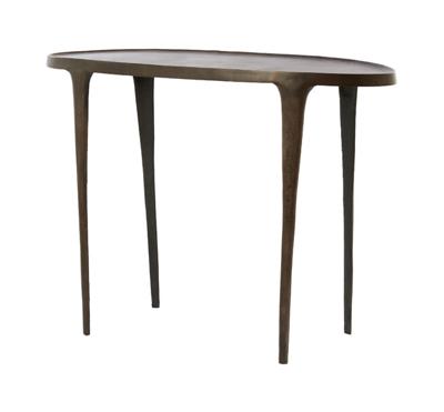 Light & Living Sidetable 'Arica' 110cm, kleur Donkerbruin