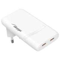 Akyga USB-oplader 65 W USB-C Wit