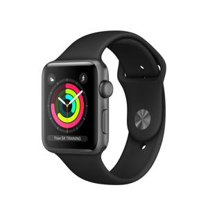 Apple Watch Series 3 OLED 42 mm Digitaal 312 x 390 Pixels Touchscreen Grijs Wifi GPS