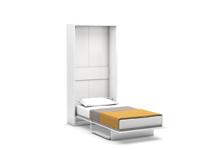 Eenpersoons bedkast met bureau - Happy 110M Geen matras