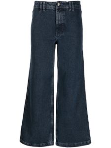 Bimba y Lola pantalon ample en jean - Bleu