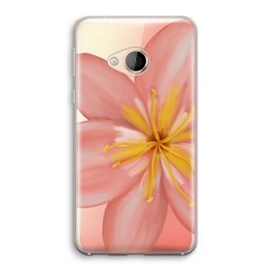 Pink Ellila Flower: HTC U Play Transparant Hoesje