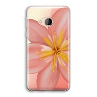 Pink Ellila Flower: HTC U Play Transparant Hoesje
