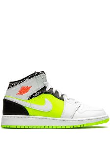 Jordan Kids baskets Air Jordan 1 Mid Notebook - Blanc