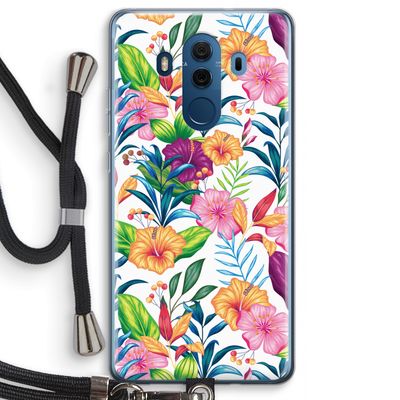 Tropisch 2: Huawei Mate 10 Pro Transparant Hoesje met koord