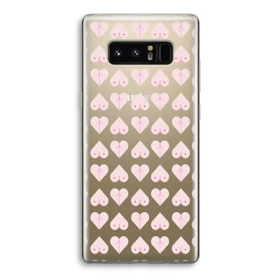 Ass 'n Titties: Samsung Galaxy Note 8 Transparant Hoesje Ass 'n Titties: Samsung Galaxy Note 8 Transparant Hoesje