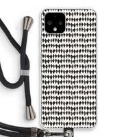 Crazy shapes: Pixel 4 Transparant Hoesje met koord