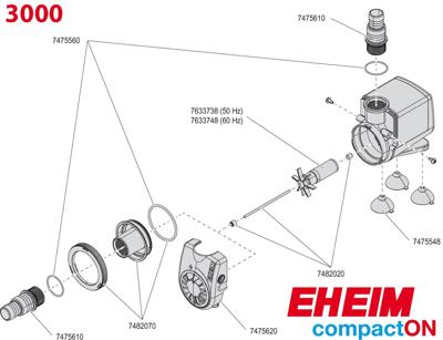 Eheim pomp CompactON 3000 - Gebr de boon