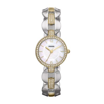 Horlogeband Fossil ES3018 Roestvrij staal (RVS) Bi-Color 10mm