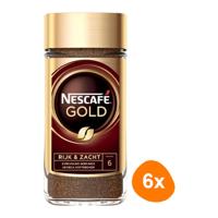 Nescafé - Gold Oploskoffie - 6x 200g