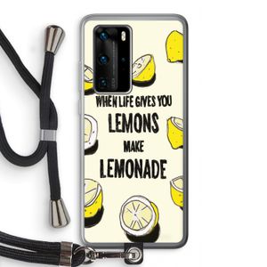 Lemonade: Huawei P40 Pro Transparant Hoesje met koord