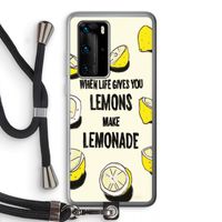 Lemonade: Huawei P40 Pro Transparant Hoesje met koord