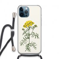 Tansy: iPhone 13 Pro Max Transparant Hoesje met koord