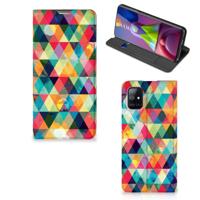 Samsung Galaxy M51 | Hoesje met Magneet | Geruit