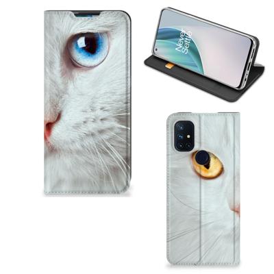 OnePlus Nord N10 5G | Hoesje maken | Witte Kat