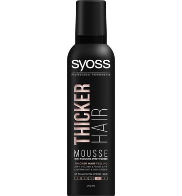 Syoss Syoss Mousse Thicker Hair (250ml)