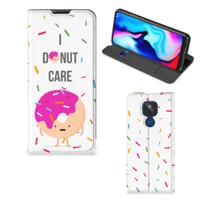 Motorola Moto G9 Play | Flip Style Cover | Donut Roze