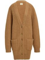 KHAITE cardigan The Miilli en cachemire - Marron - thumbnail