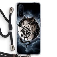 Volle maan: OnePlus Nord CE 5G Transparant Hoesje met koord