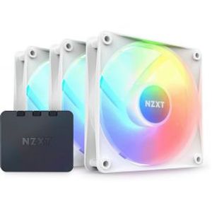 NZXT F120 Core - 120mm RGB Fan - Triple - White
