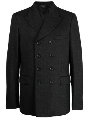Comme des Garçons Homme Plus blazer à fini texturé - Noir