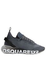 DSQUARED2 baskets à logo imprimé - Gris - thumbnail