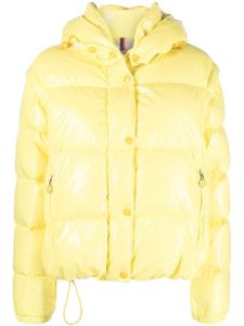 Moncler doudoune à capuche - Jaune