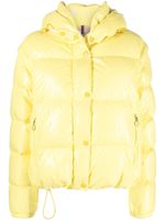 Moncler doudoune à capuche - Jaune - thumbnail