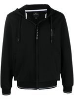 Armani Exchange hoodie à logo imprimé - Noir - thumbnail