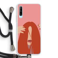 Woke up like this: Huawei P Smart Pro Transparant Hoesje met koord