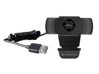 Conceptronic AMDIS webcam 2 MP 1920 x 1080 Pixels USB 2.0 Zwart - thumbnail