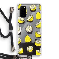 When Life Gives You Lemons...: Samsung Galaxy S20 Transparant Hoesje met koord